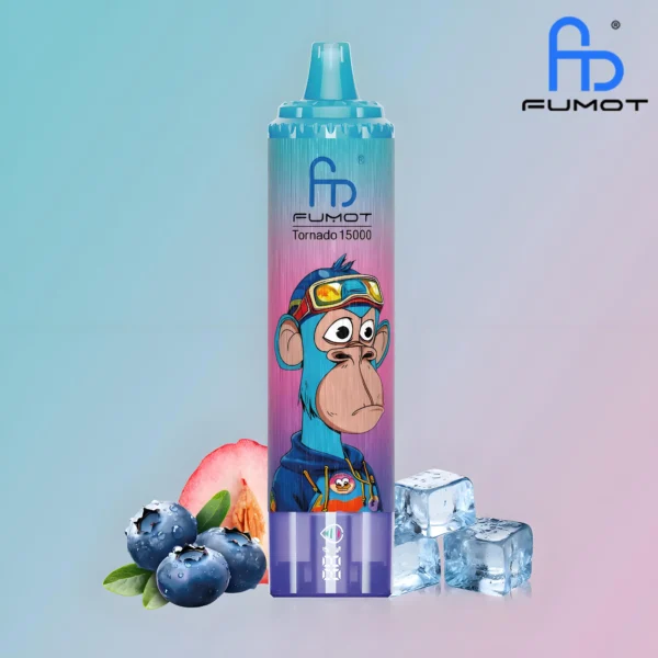blueberry peach ice